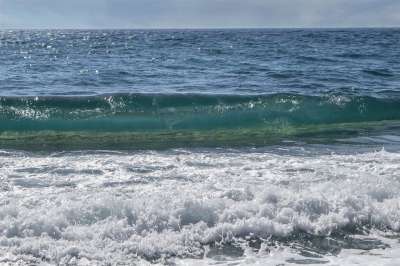 海 波浪 海滩 泡沫 支撑 景观 水 夏天 地平线 自然