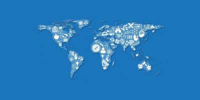 扩散的教育 世界地图 教育 学习 概念 世界 地图 地理 学校