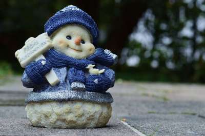 冬天 雪人 数字 雪 堆雪人 寒冷的 装饰 圣诞节 圣诞装饰