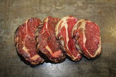 牛扒 牛肉 肉 炙烤 烧烤 厨师 屠夫 新鲜 生的 肋眼