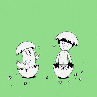 生日快乐 生日快樂 幻想 蛋 鸡 鸟类 孩子们 可爱的 宠物