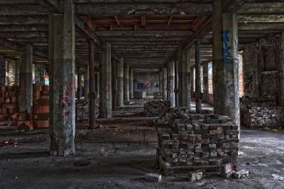 丢失的地方 建造 Pforphoto 弃 老的 破碎的 建筑学