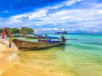 泰国 船 最聪明的 水 罗兹 海 海洋 天空 科夫 旅行