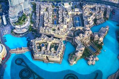 迪拜 观光 假期 旅行 亚洲 现代的 水游戏 Burj