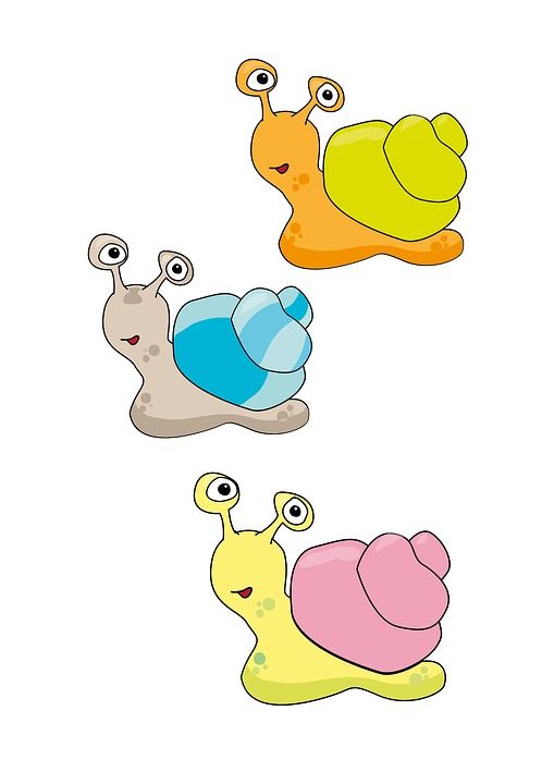 蜗牛 可爱的 多彩多姿的 动物 眼睛 壳 漫画 形象的 醉