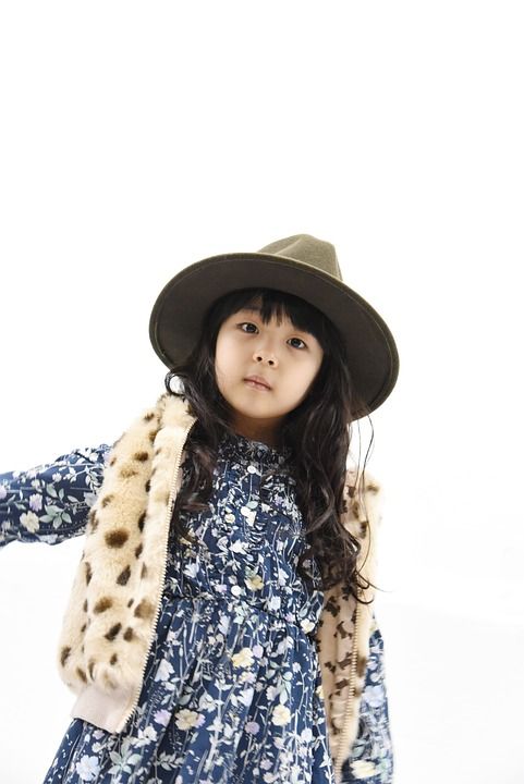 孩子 儿童模型 女孩 可爱的 婴儿 韩国人 亚洲女孩