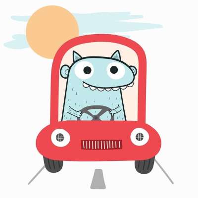怪物 车 驾驶 路 司机 旅行 特点 车辆 汽车 运输