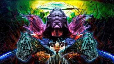 精神 冥想 和平 瑜伽 和谐 平衡 迷幻的 阿森松岛 Dmt