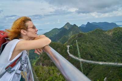 女子 旅游 旅行 美丽 女士 头发 清白 人 模特美女 眼睛