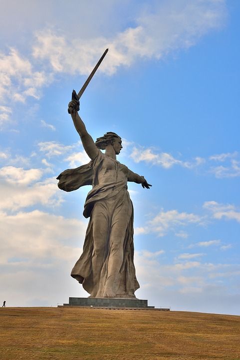 伏尔加格勒 母亲祖国 斯大林格勒 纪念碑 景点