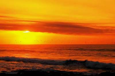 伟大的印菲律宾 乔治巴黎 金色的夕阳 美丽的夕阳 景观 太阳 天空