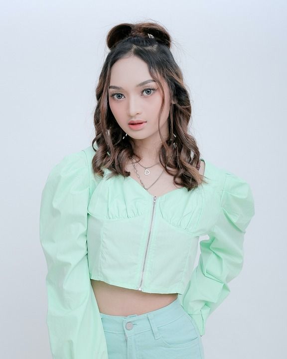 时尚 衣服 女士 美丽 模型
