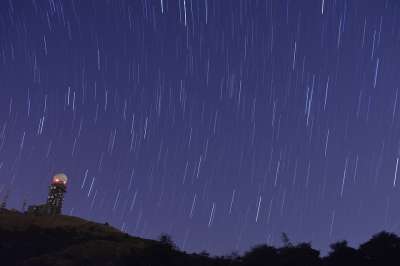 香港 星轨道 星星 雷达 天文摄影 曝光 天文学 蓝色的星星