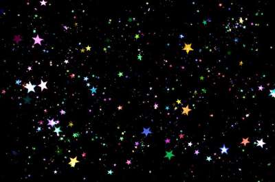 星星 繁星点点 丰富多彩的 抽象 夜晚 设计 背景