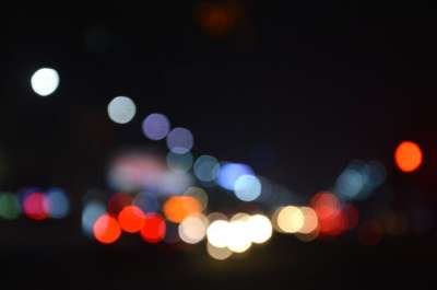 光晕 光圈 光 夜景 风景 摄影 城市夜景 梦幻 夜 光晕