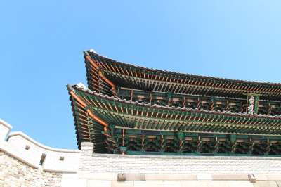 韩国 汉城 首尔南大门 南大门 传统 体系结构 紫禁城 文化遗产