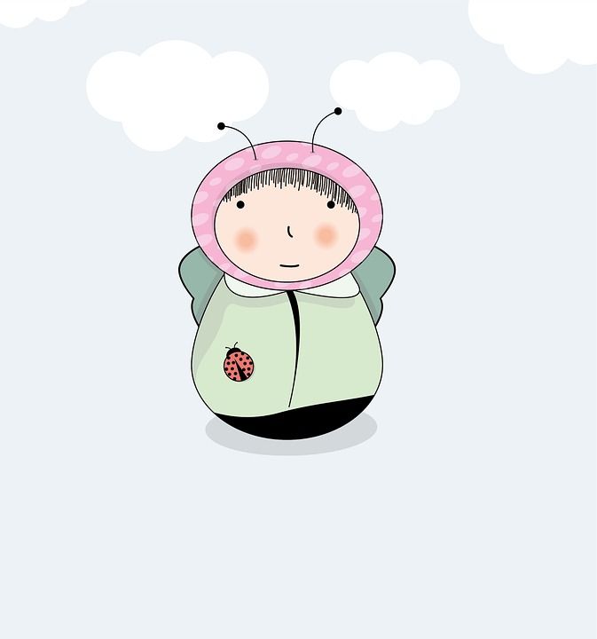 昆虫 自然 瓢虫 亲爱的 儿童 图