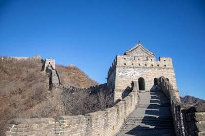 长城 中国 墙 地标 建造 结构 古老的 著名的 山