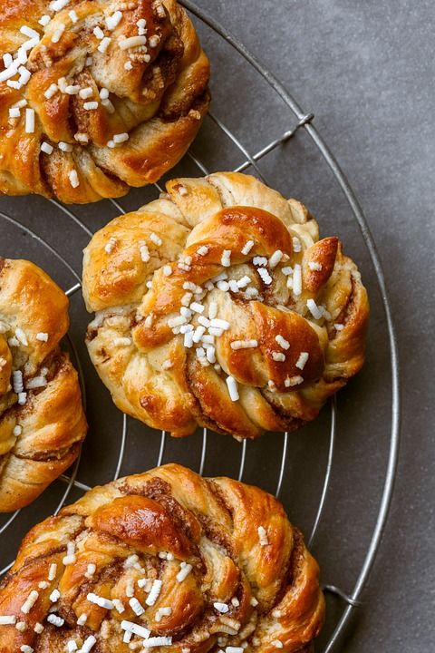 Kanelbullar 瑞典 糕点 奶油 肉桂 点心 自制 早餐