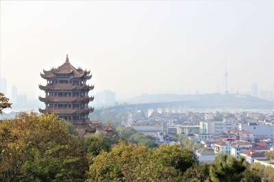 武汉 中国 中国武汉 城市 景观 黄鹤楼 长江 武汉 武汉