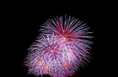 烟花 夜晚 广告 灯光 烟火 光 庆典 明亮的 节日 爆炸