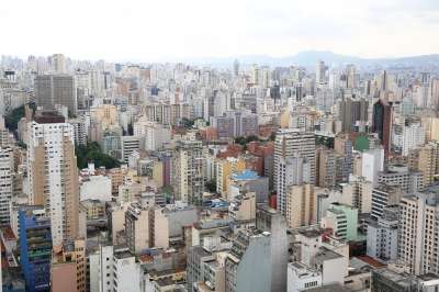 建筑 航拍 建筑学 圣保罗市中心 旅游景点 Vista 城市 巴西
