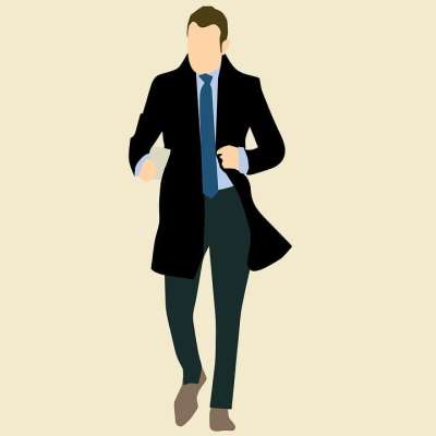 时尚 外套 优雅的 男人 步行 男人穿的 有信心 风格 时装黄色