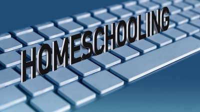 在家自学 电子学习 键盘 在线学习 在线教育 虚拟的 家庭教育