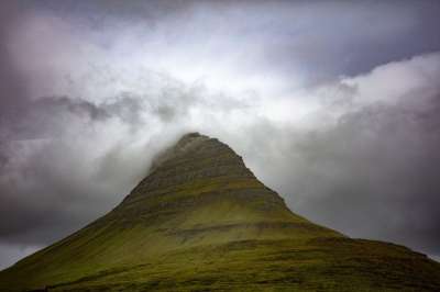 冰岛 Kirkjufell 景观 山 自然 旅游景点 旅游 旅行