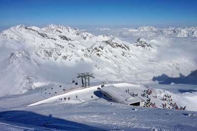 雪 山 冬季 冰 寒冷的 索尔登 奥地利 天气 自然 雪堆