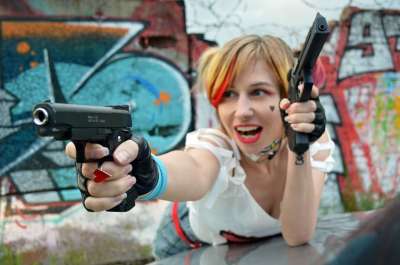哈雷奎恩 Cosplay 漫画 奇迹 武器 高谭 小人 拮抗剂