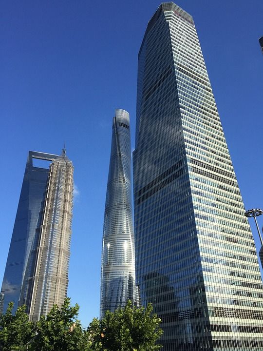 上海塔 中国 摩天大楼 建筑物 现代建筑 地标 浦东 上海塔