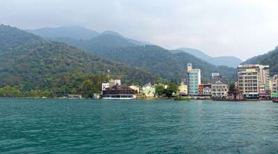 台湾 中华人民共和国 日月潭 水 旅游 松弛 天空 山 风景