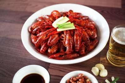 麻辣小龙虾 川菜 小龙虾 食物 辛辣的 美食家 盘子 美食