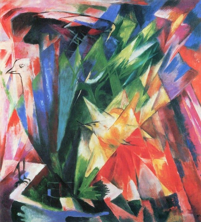 绘画 弗朗茨·马克 抽象 艺术 德国画家 表现主义