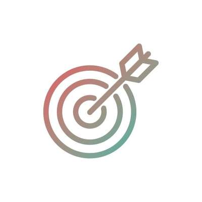 目标 图标 商业 象征 营销 成功 平坦的 战略 符号 设计