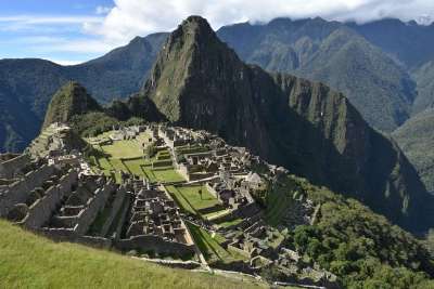 马丘比丘 印加人 谷 古老的 废墟 山 旅游 景观 旅行 城市