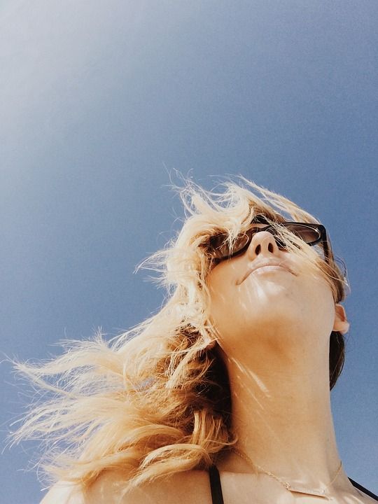 海滩 夏天 人们 女士 色调 太阳镜 头发 旅行 冒险