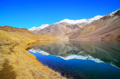 Chandra Tal 斯皮蒂 喜马偕尔邦 印度 喜马拉雅山 景观