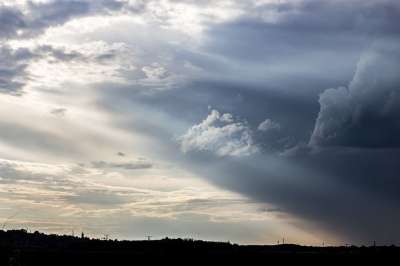 阴 风暴 云 天空 日落 景观 性质 漂亮 雨景观 愤怒