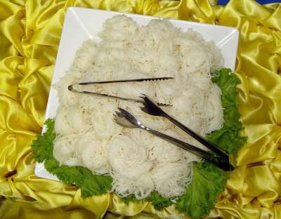 米粉 泰国 黏 食物 白饭 美食 亚洲人 一顿饭 盘子 晚餐