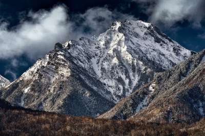 山 雪 Hotel 冬季 日本 景观