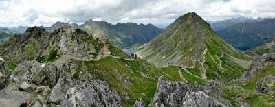 冬奥会 山 波兰 景观 全景图 高塔特拉山区 五池谷 性质