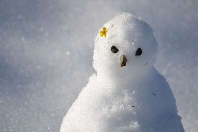 雪人 雪 冬天