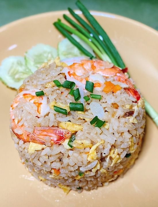 食物 炒饭 泰国食品 亚洲美食 盘子