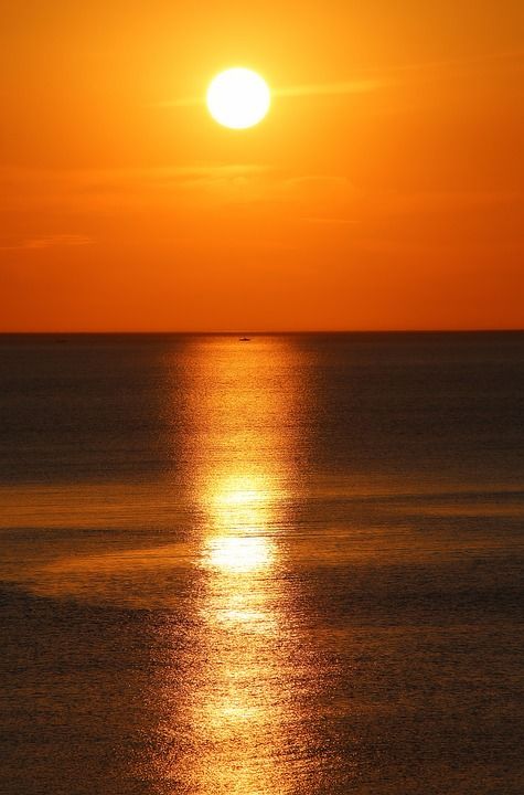 太阳 民意调查 早上 日出 光 全景图 法国 景观 颜色 海