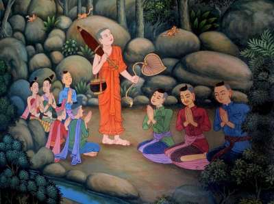 佛 追随者 祈祷 树林 佛教 宗教 雕像 亚洲 崇拜 佛教徒