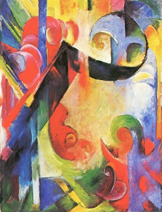 绘画 弗朗茨·马克 抽象 艺术 德国画家 表现主义