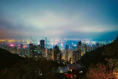香港 城市 城市的 城市景观 市中心 天际线 摩天大楼 建筑物