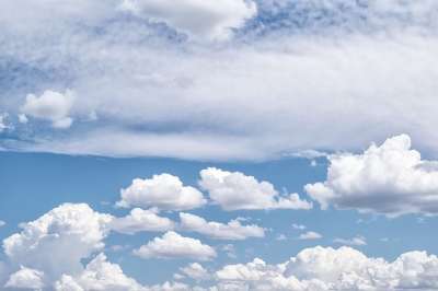 天空 云 积云 空气空间 户外 空气 多云的 景观
